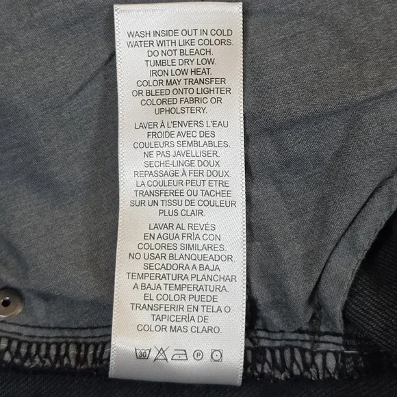 FRAME L'homme Slim Fit Jeans Men's Size 30 X 33 Dark Wash Organic Cotton Blend - Picture 5 of 10